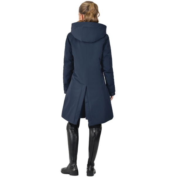 2025 Weatherbeeta Womens All Purpose Waterproof Longline Equestrian Jacket 1028432 - Navy